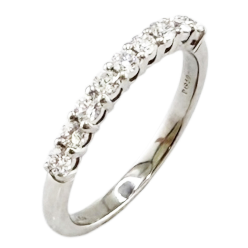 TIFFANY & CO. Silver Diamond Ring